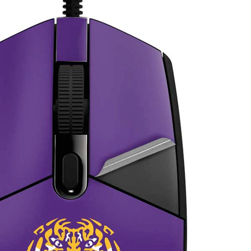 Louisiana State University - LSU Purple Tiger Mascot G203 Prodigy RGB Wired Gaming Mouse Skin